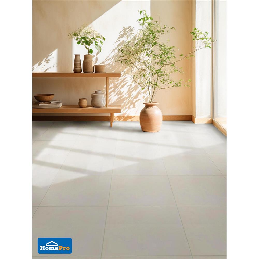 กระเบื้องพื้นพอร์ซเลน 60x60 ซม. TARA ชูก้า เบจ II 1.44 ตร.ม.