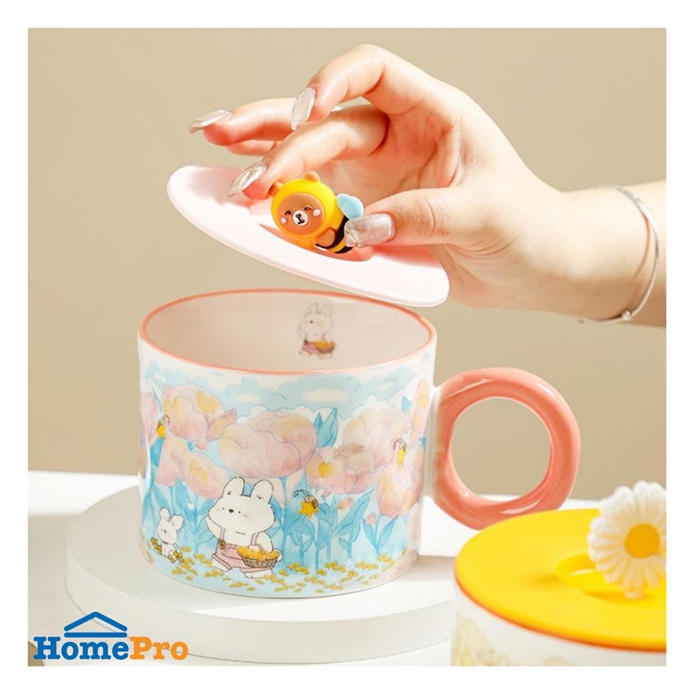 ถ้วยหู PORCELAIN 450 มล. KECH RABBIT