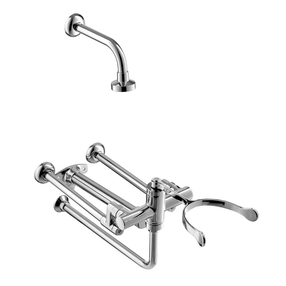 ก๊อกซิงค์ผสม COTTO CT2156 สีโครม