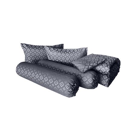 ชุดผ้าปูที่นอน 6 ฟุต 6 ชิ้น STEVENS COTTON FRESH SATEEN DM21_1