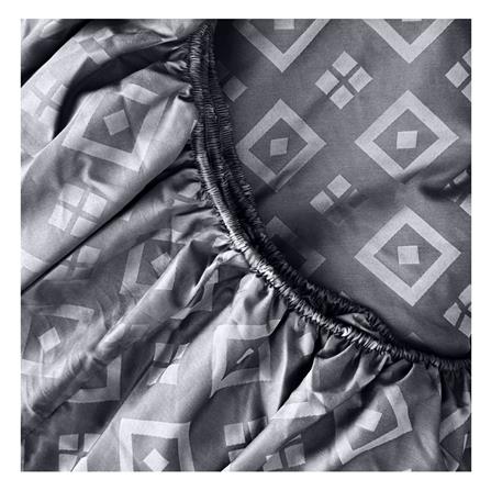 ชุดผ้าปูที่นอน 6 ฟุต 6 ชิ้น STEVENS COTTON FRESH SATEEN DM21_2