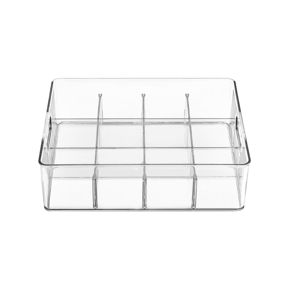 กล่องจัดเก็บผ้า 12 ช่อง PLIM KLEAR 23.7x31.6x9.7 ซม. สีใส