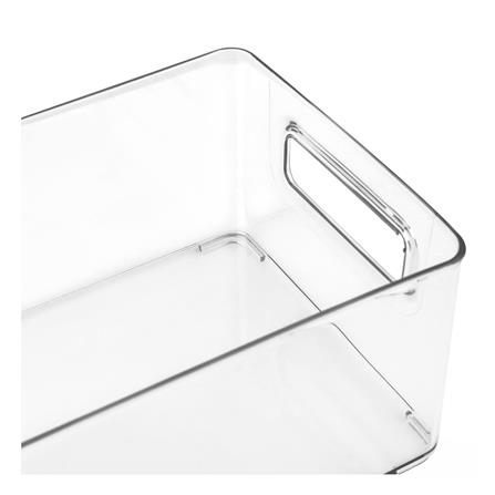 กล่องจัดเก็บผ้า PLIM KLEAR 15x30.5x10 ซม. สีใส_3