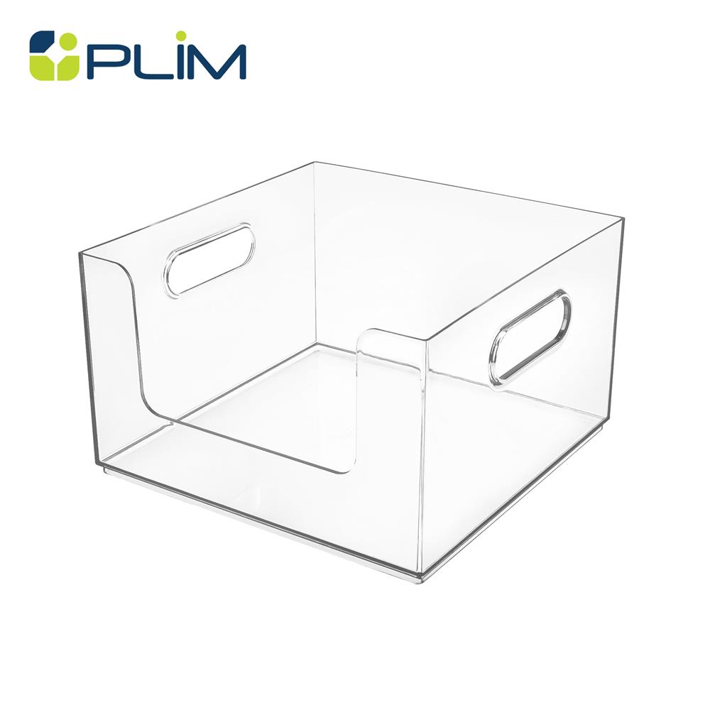 กล่องจัดเก็บผ้า PLIM KLEAR 25.3x25.3x15.3 ซม. สีใส_0