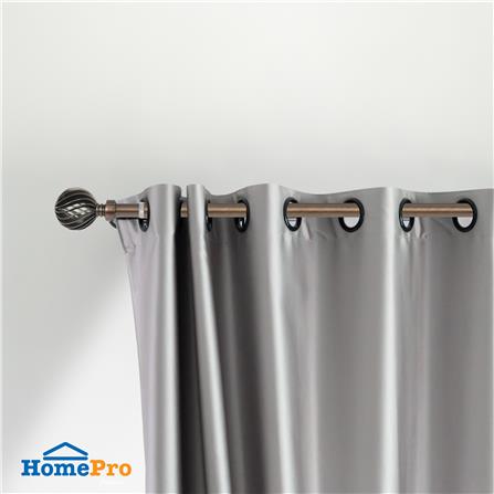 รางเหล็ก ยืดหด HOME LIVING STYLE ROUND 180-310 ซม. สีน้ำตาล_3