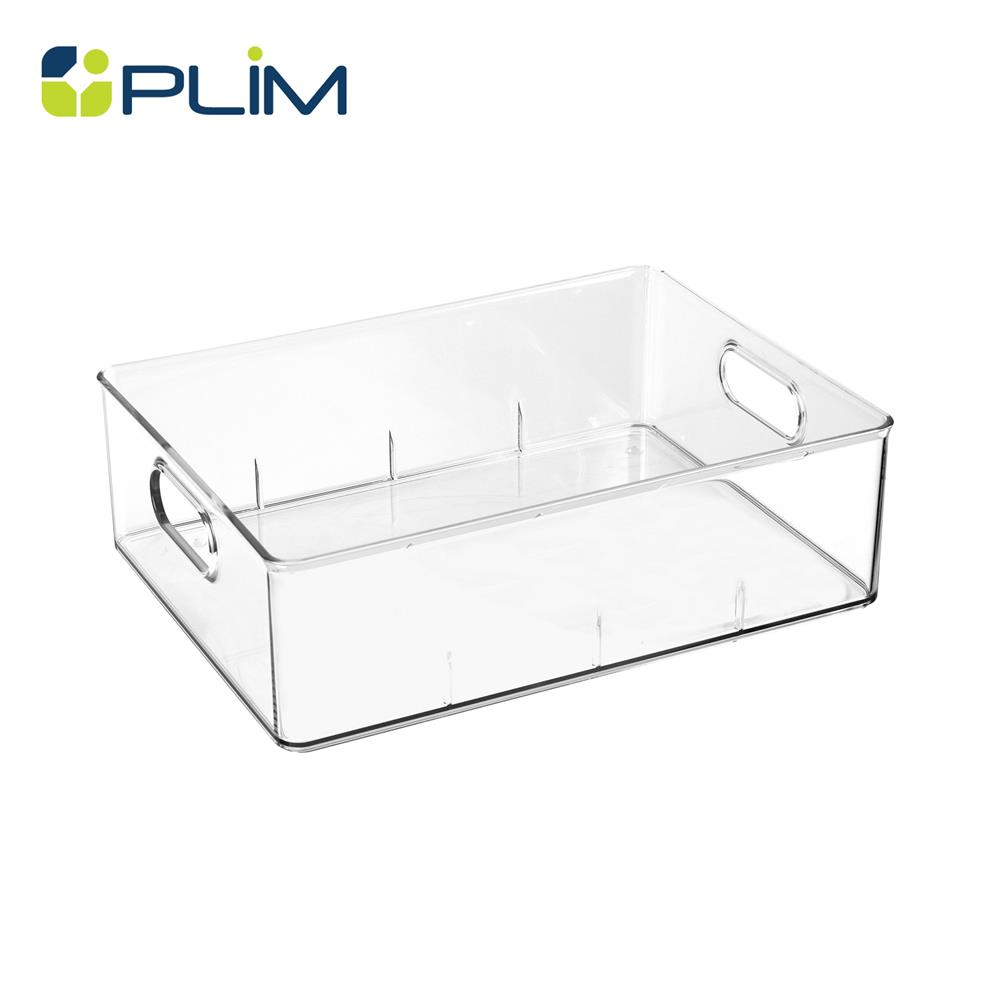 กล่องจัดเก็บผ้า PLIM KLEAR 23.7X31.6X9.7 ซม. สีใส_0