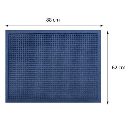 พรมเช็ดเท้าดักฝุ่น KLEEN-TEX WHII 62X88 ซม. สีกรมท่า_7