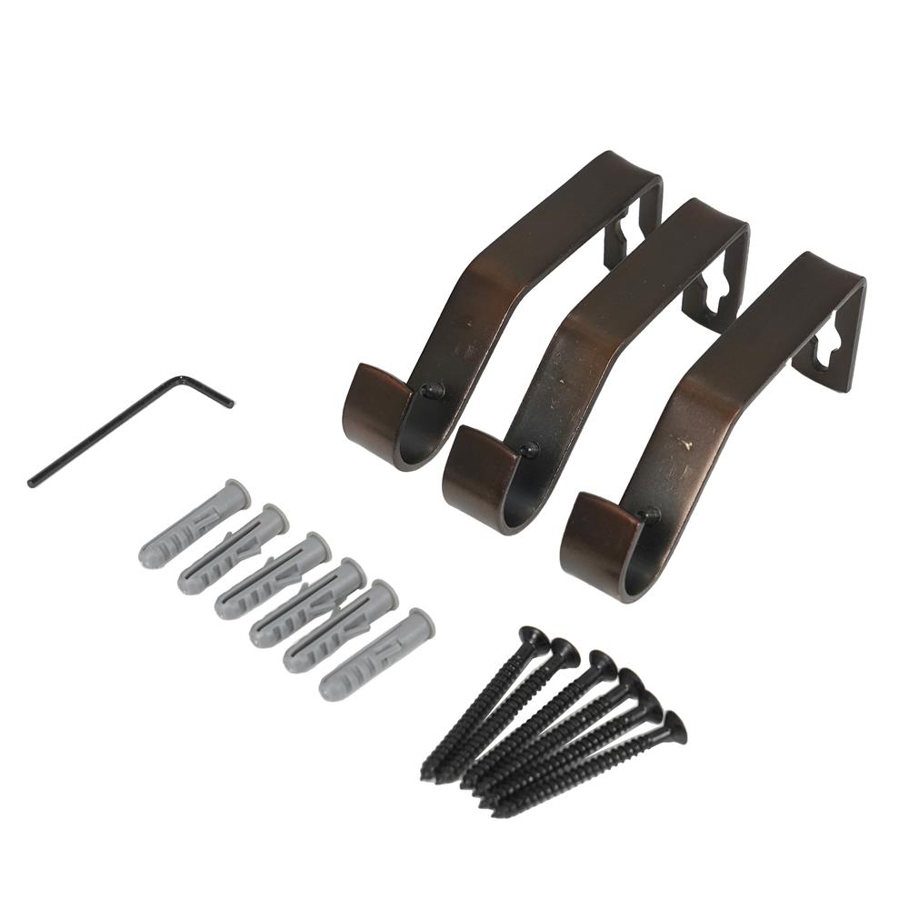 รางเหล็ก ยืดหด HOME LIVING STYLE STICK 180-310 ซม. สีน้ำตาล