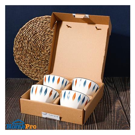 ชุดชาม PORCELAIN 4.5 นิ้ว KECH AKI 4 ชิ้น_3