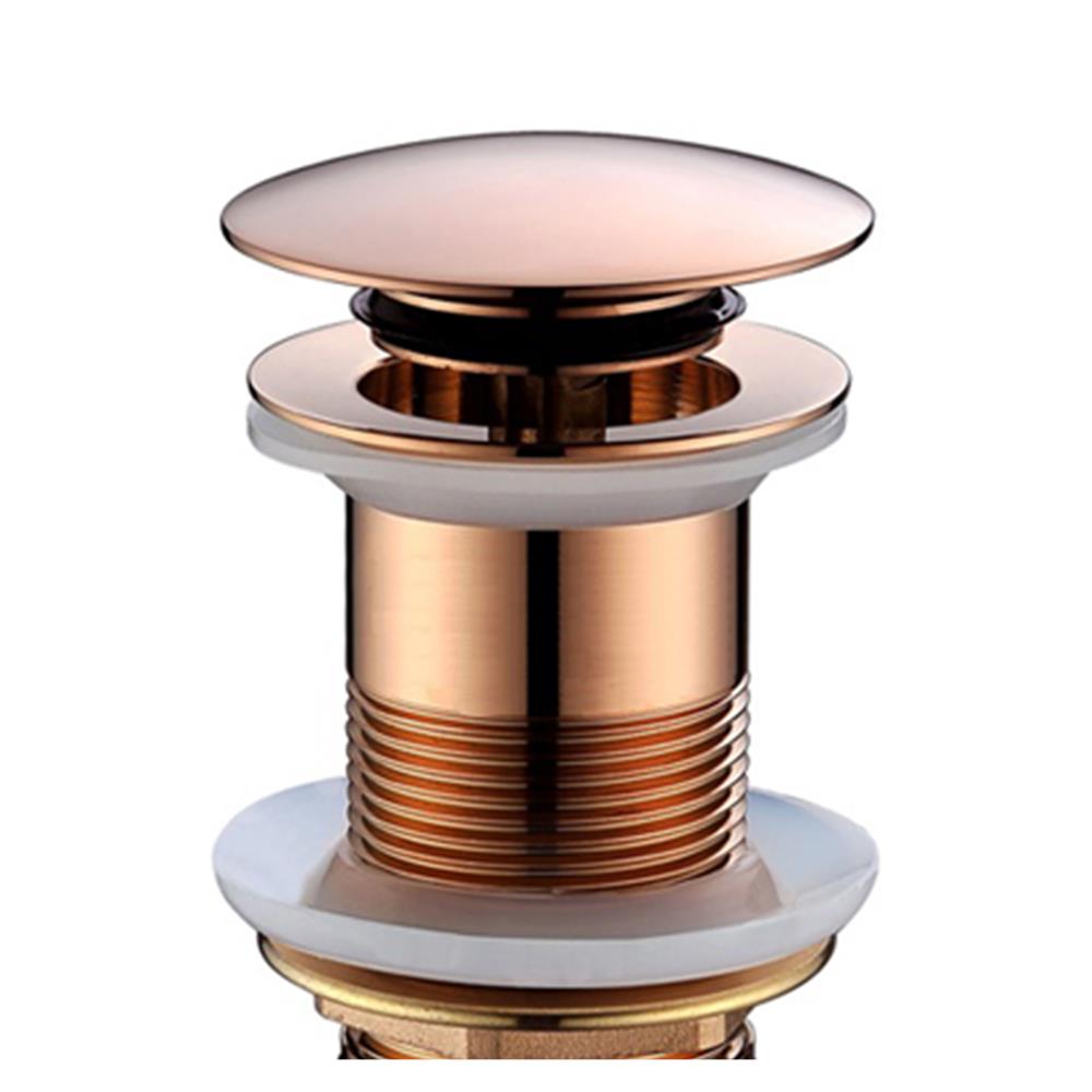 สะดืออ่างล้างหน้าแบบกด KARAT FAUCET KA-73-251-53 สีโรสโกลด์