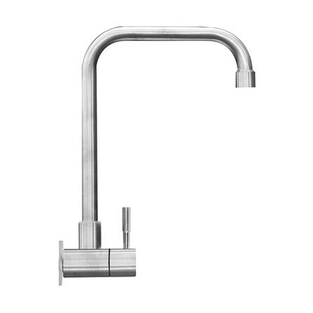 ก๊อกซิงค์เดี่ยวติดผนัง HONS FW2005 สีเงิน_1