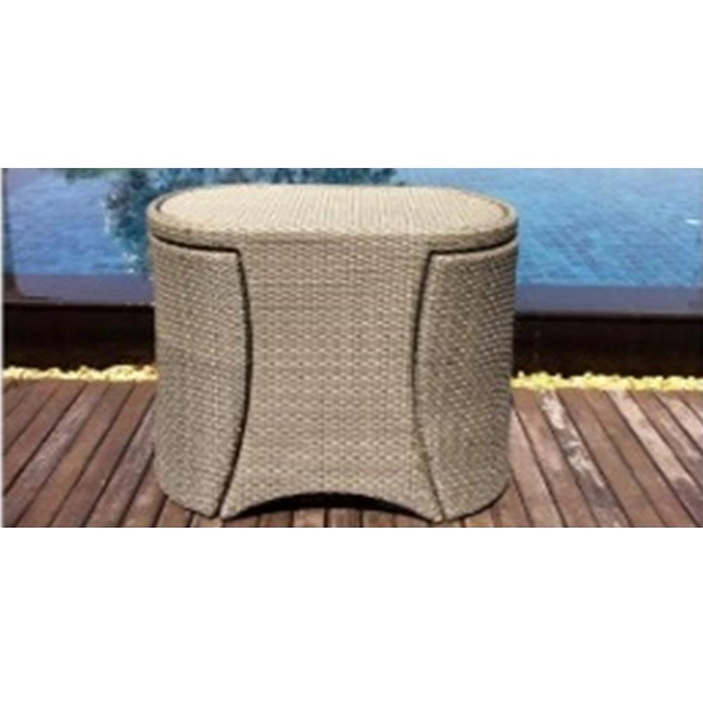 ชุดสนาม 2 ที่นั่ง IVY COFFEE LV004 สีน้ำตาล