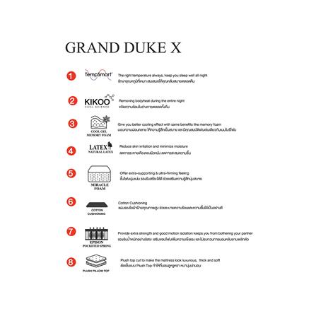 ที่นอน 6 ฟุต SLUMBERLAND TEMPSMART GRAND DUKE_6