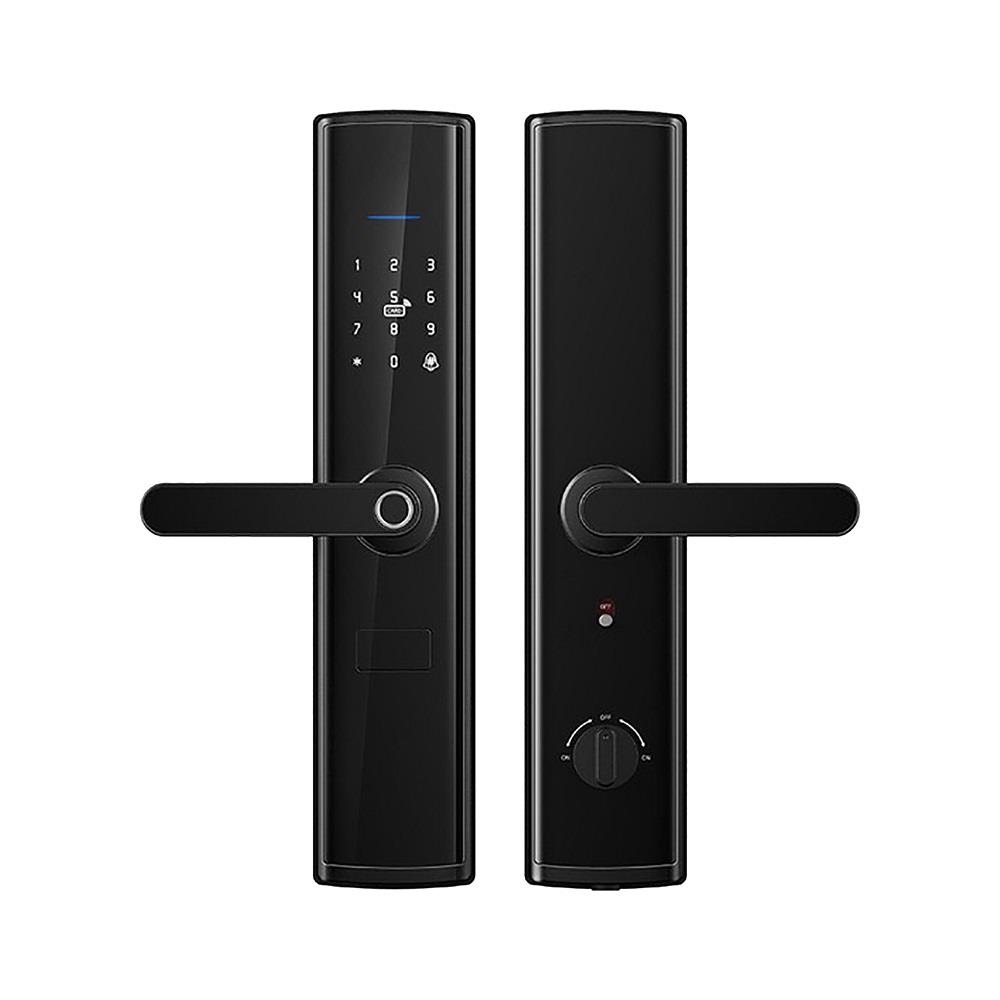 กลอนดิจิตอล C.HITECH CF1 สีดำ