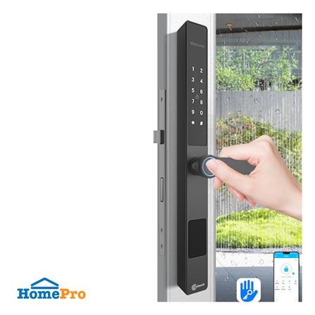 กลอนดิจิตอล C.HITECH CSN WP PRO สีดำ_2