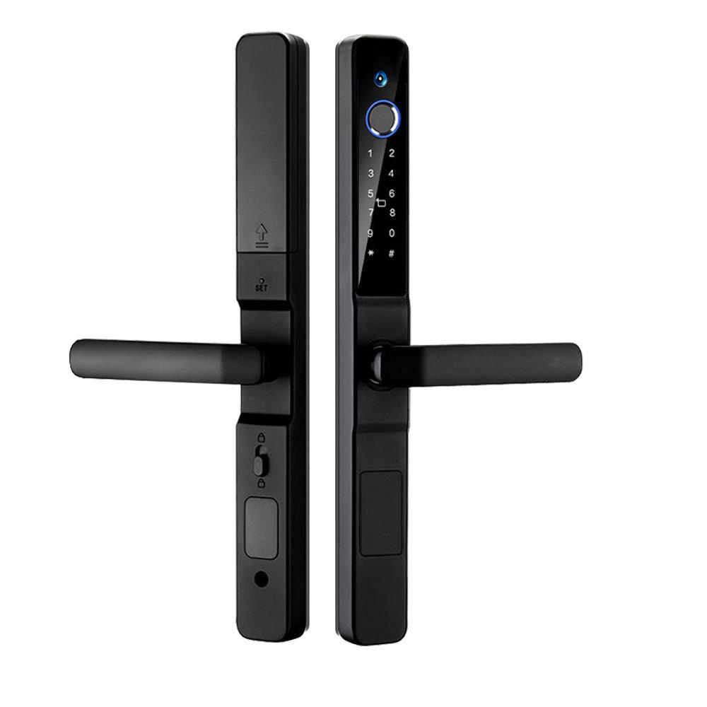 กลอนดิจิตอล C.HITECH CSN WP CAM สีดำ