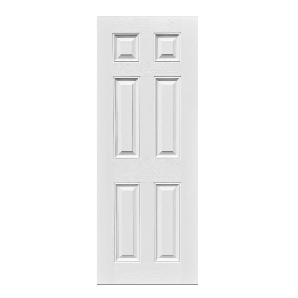 ประตูไฟเบอร์กลาส METRO EXTER601 80X200 ซม. สีขาว