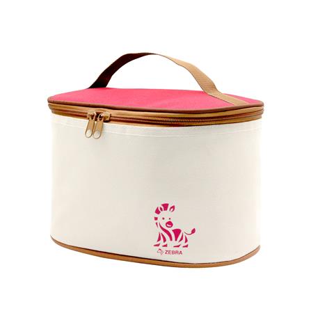 ชุดกล่องอาหาร พร้อมกระเป๋า ZEBRA JOLLY ROSE สีแดง_3