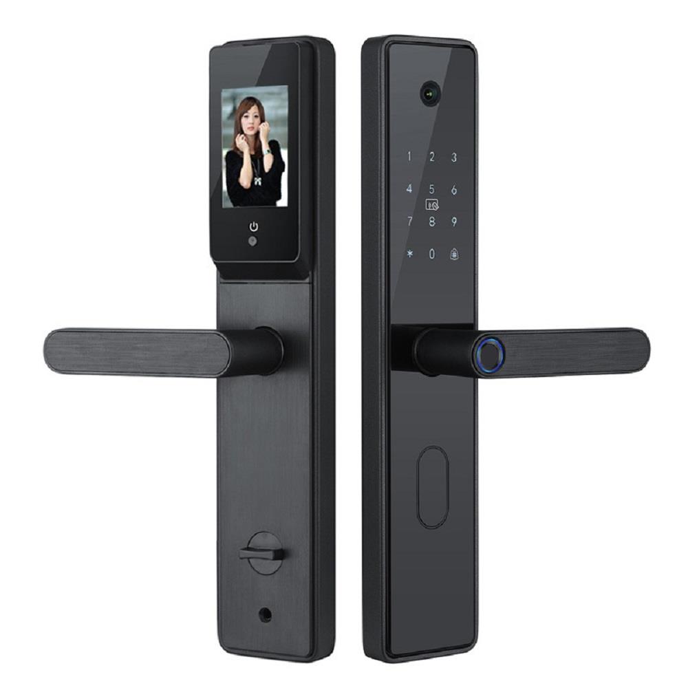 กลอนดิจิตอล C.HITECH CK5 สีดำ