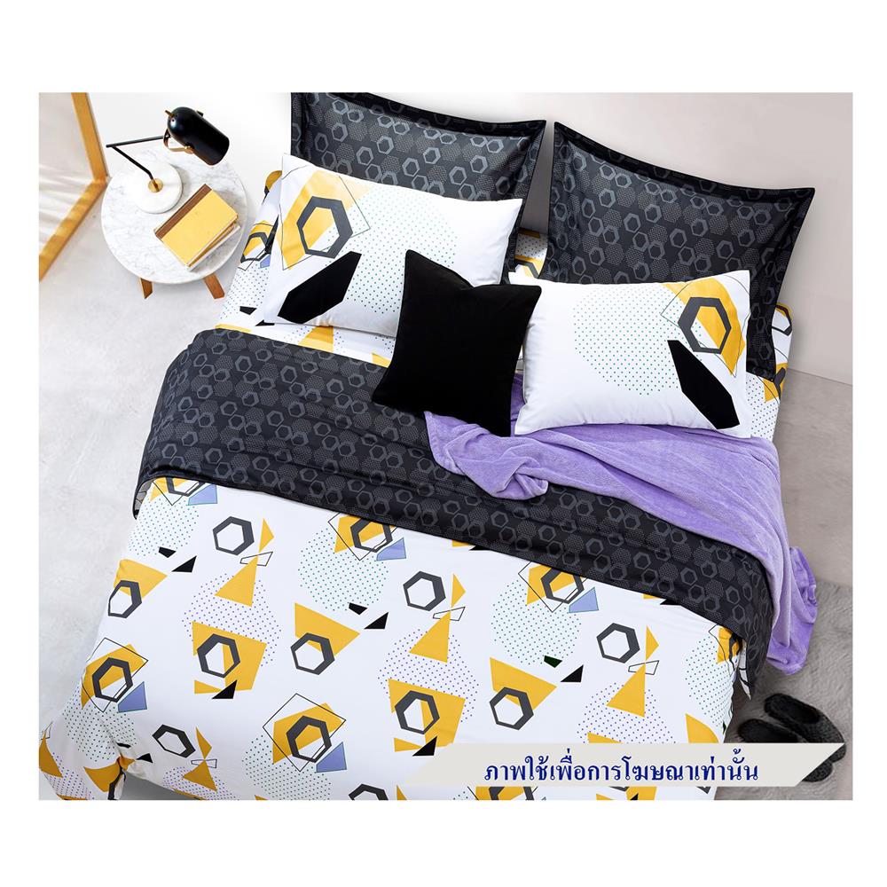 ชุดผ้าปูที่นอน 6 ฟุต 7 ชิ้น SANTAS OCTAVE YE