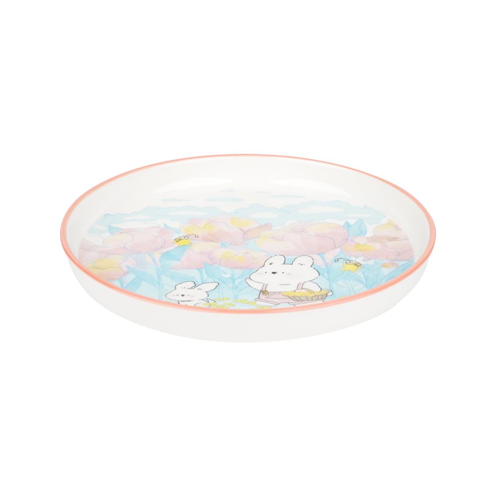 ชุดจานชาม PORCELAIN KECH RABBIT 6 ชิ้น