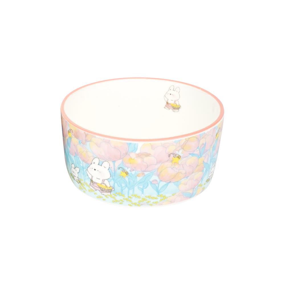 ชุดจานชาม PORCELAIN KECH RABBIT 6 ชิ้น