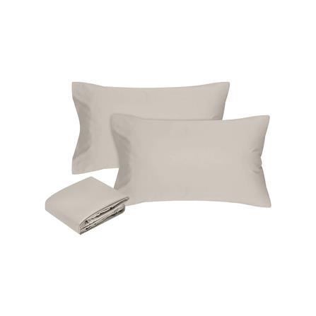 ชุดผ้าปู TOPPER 6 ฟุต 3 ชิ้น HOME LIVING STYLE LISA สีน้ำตาลอ่อน_2