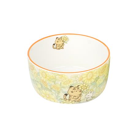 ชุดจานชาม PORCELAIN KECH TIGER 6 ชิ้น_5