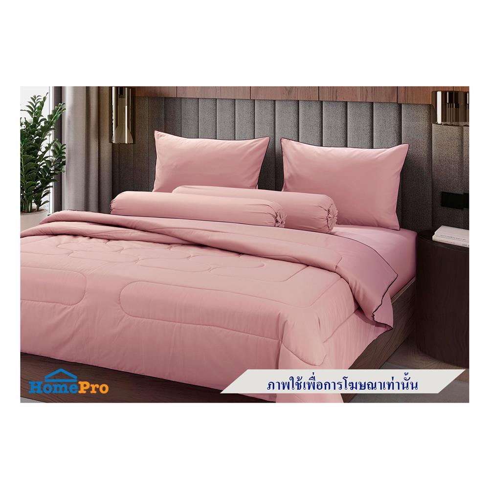 ชุดผ้าปูที่นอน 6 ฟุต 6 ชิ้น STEVENS COTTON FRESH SATEEN GN14PI