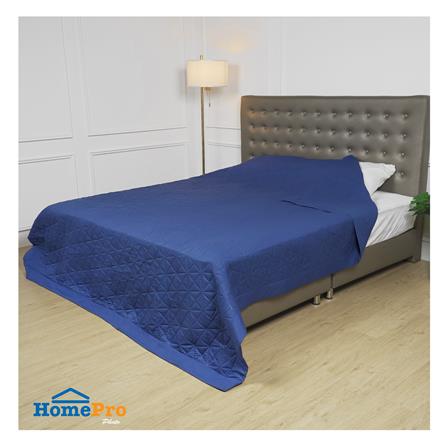 ผ้าคลุมเตียง 6 ฟุต HOME LIVING STYLE PALETTE สี NAVY_4