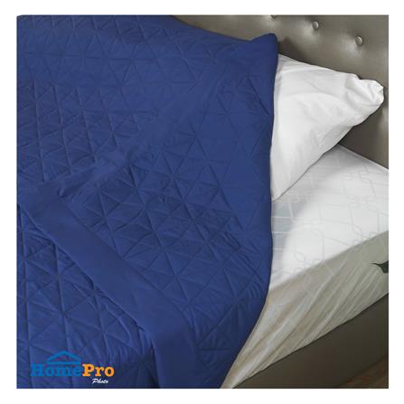 ผ้าคลุมเตียง 6 ฟุต HOME LIVING STYLE PALETTE สี NAVY_5
