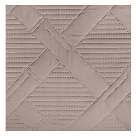 ผ้าคลุมเตียง 6 ฟุต HOME LIVING STYLE BAZAR สีน้ำตาล_2