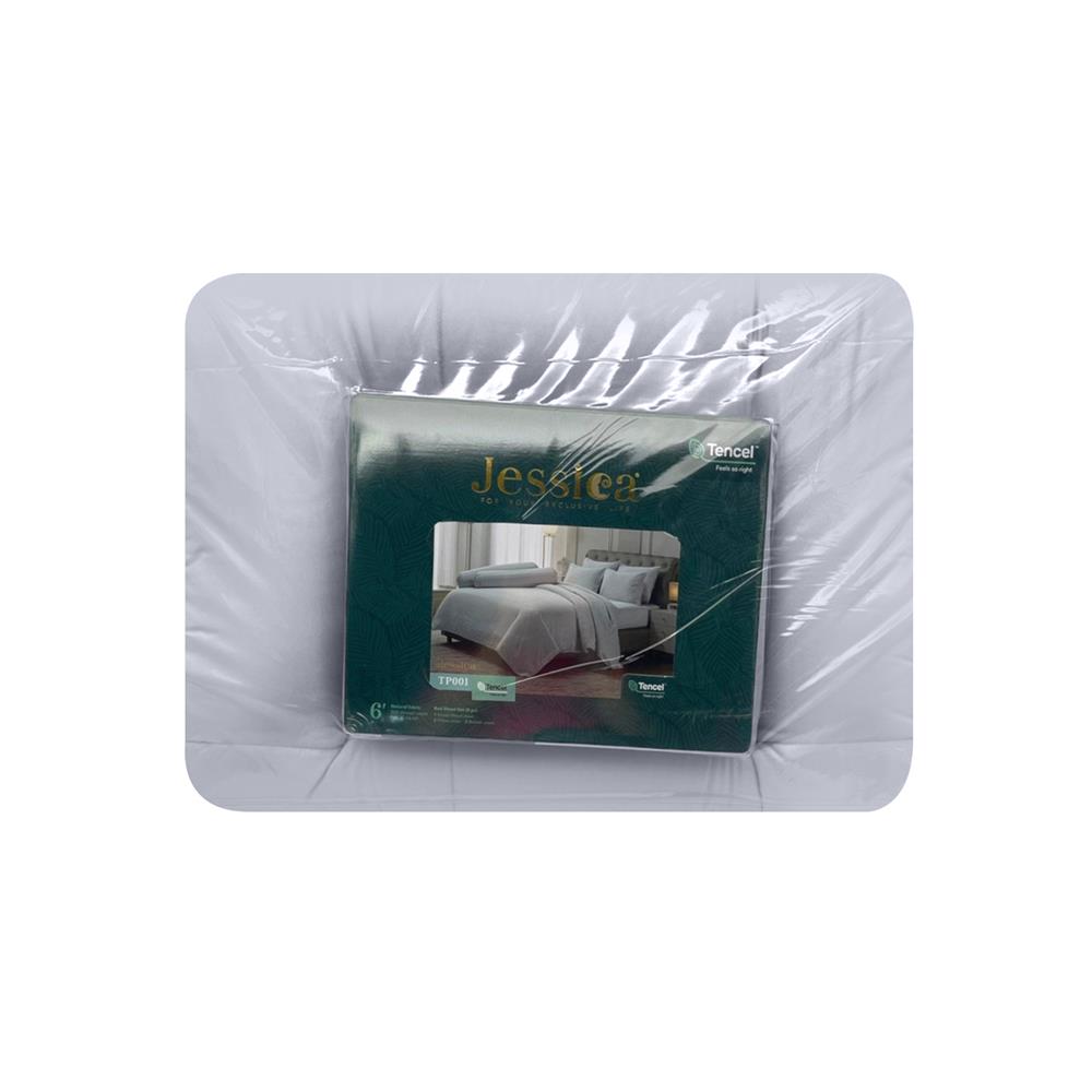 ชุดผ้าปูที่นอน 6 ฟุต 6 ชิ้น JESSICA T-SOLID 22059-TP001