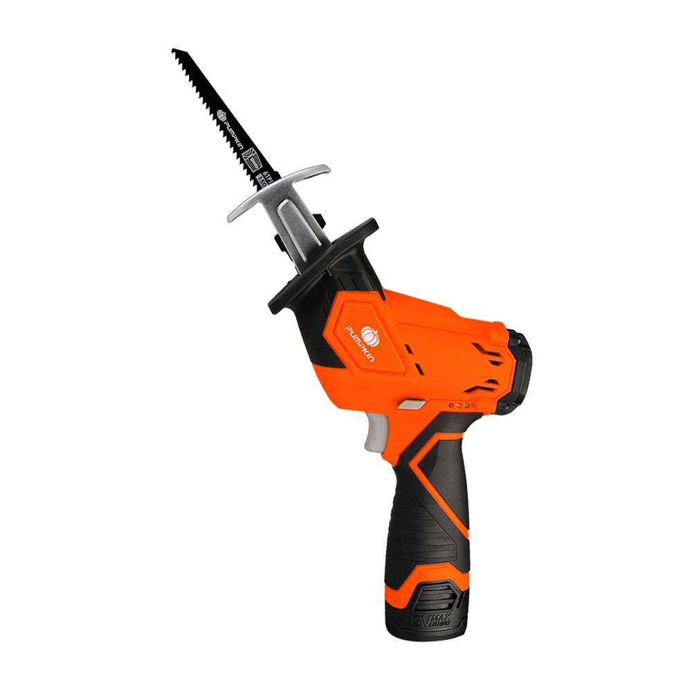 เลื่อยชักไร้สาย (พร้อมแบตเตอรี่) PUMPKIN J-12RS13 12 โวลต์