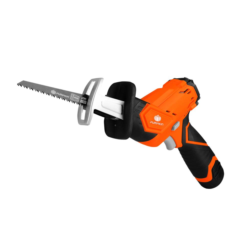 เลื่อยชักไร้สาย (พร้อมแบตเตอรี่) PUMPKIN J-12RS13 12 โวลต์