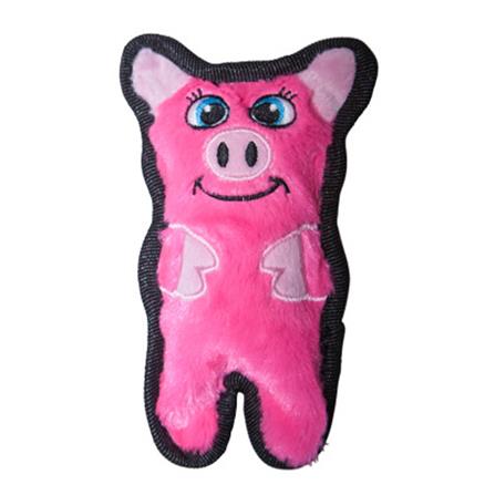 ของเล่นสำหรับสุนัข OUTWARD HOUND INVINCIBLES PIG ไซซ์ XS สีชมพู