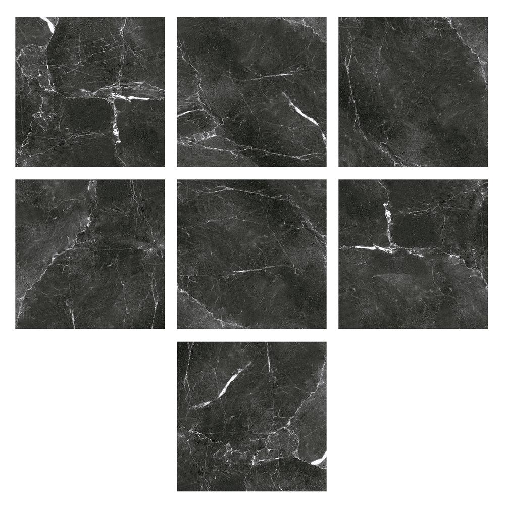 กระเบื้องพื้นพอร์ซเลน  16x16 นิ้ว COTTO จีโอร็อค เทาเข้ม PM 0.96 ตร.ม.
