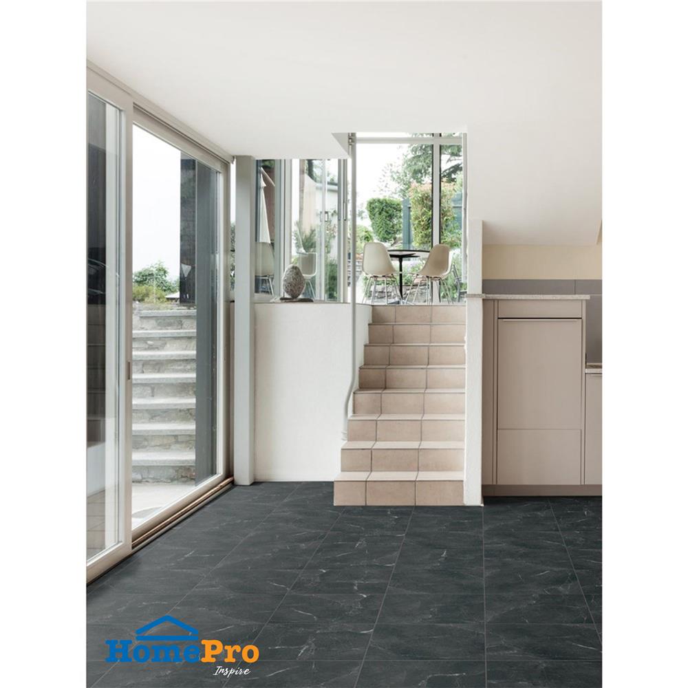 กระเบื้องพื้นพอร์ซเลน  16x16 นิ้ว COTTO จีโอร็อค เทาเข้ม PM 0.96 ตร.ม.