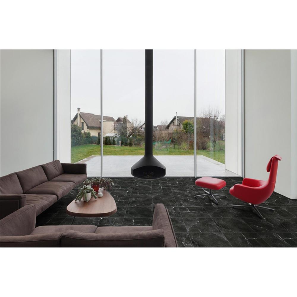 กระเบื้องพื้นพอร์ซเลน  16x16 นิ้ว COTTO จีโอร็อค เทาเข้ม PM 0.96 ตร.ม.