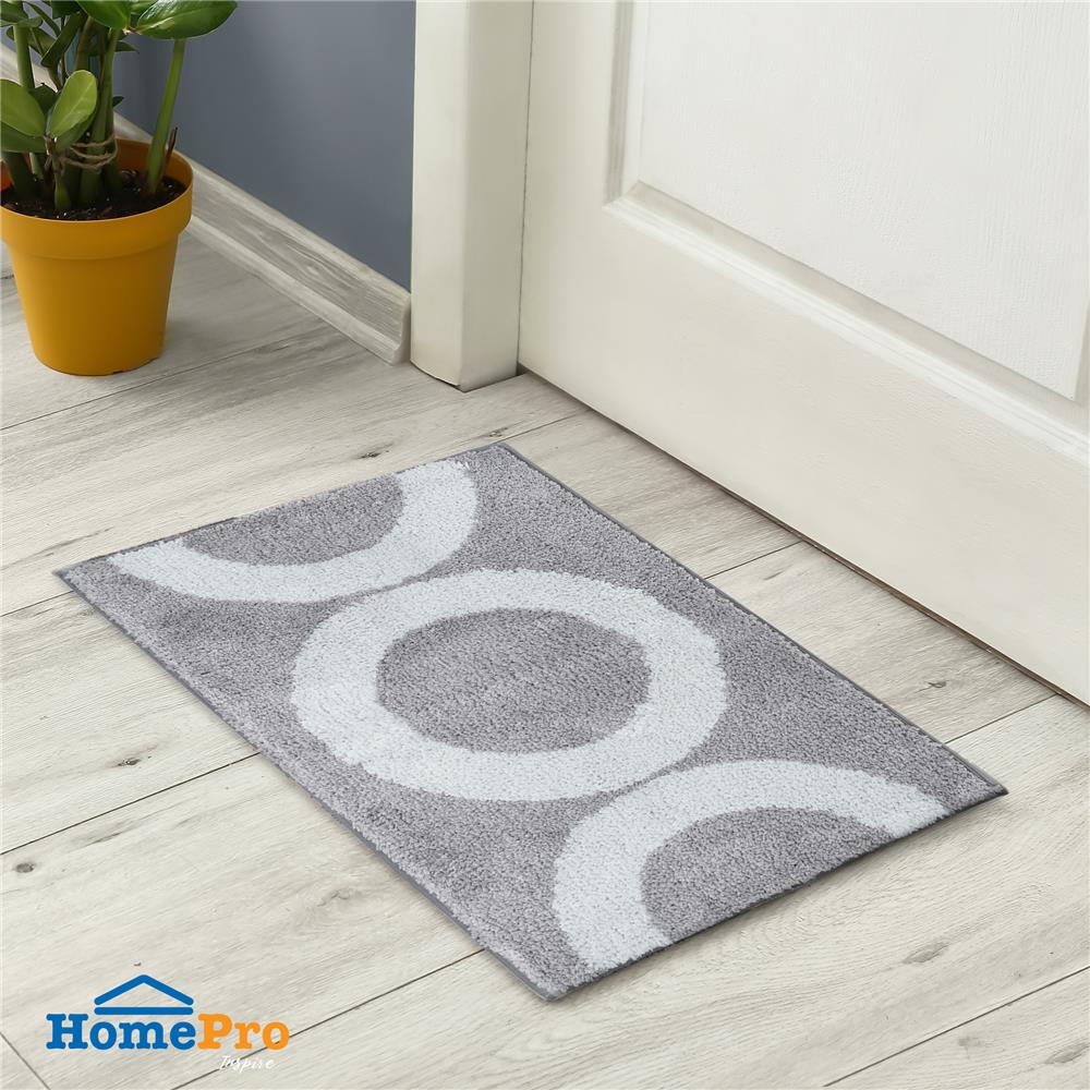 พรม HOME LIVING STYLE OMEGA 45X70 ซม. สีเทา