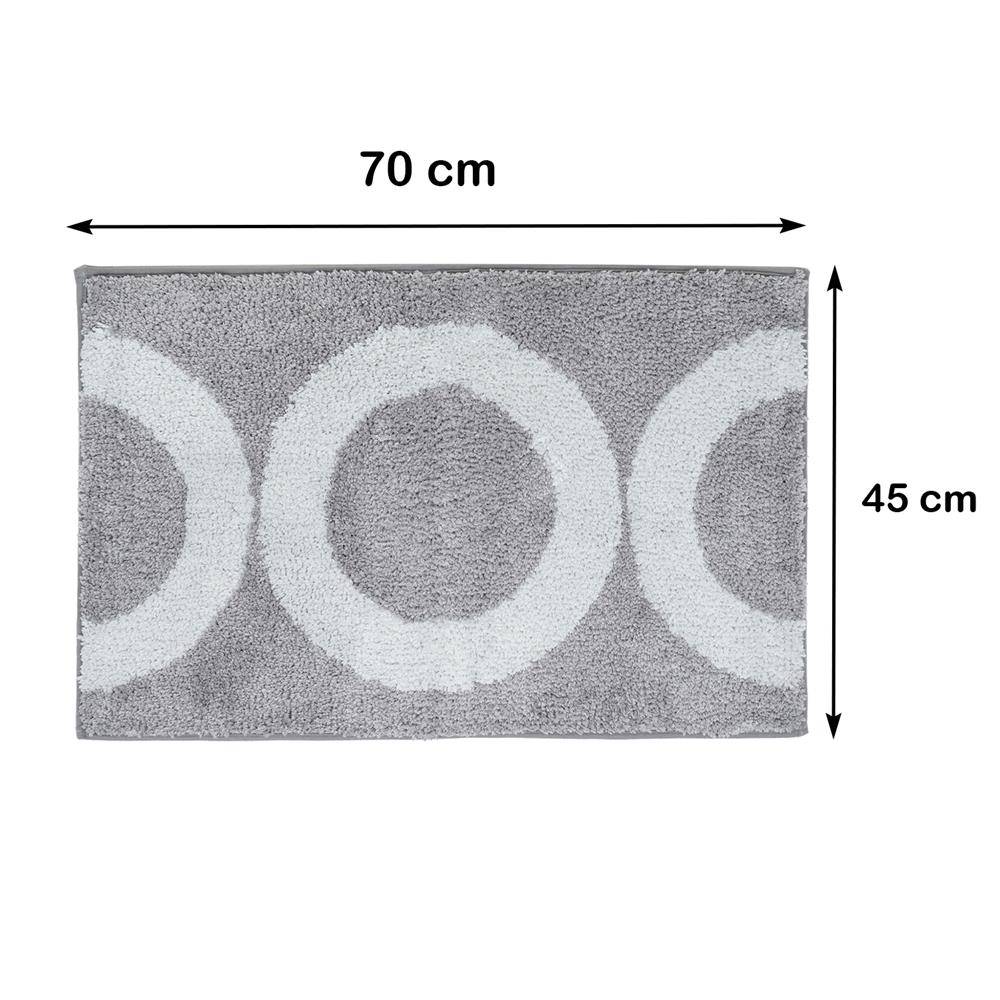 พรม HOME LIVING STYLE OMEGA 45X70 ซม. สีเทา