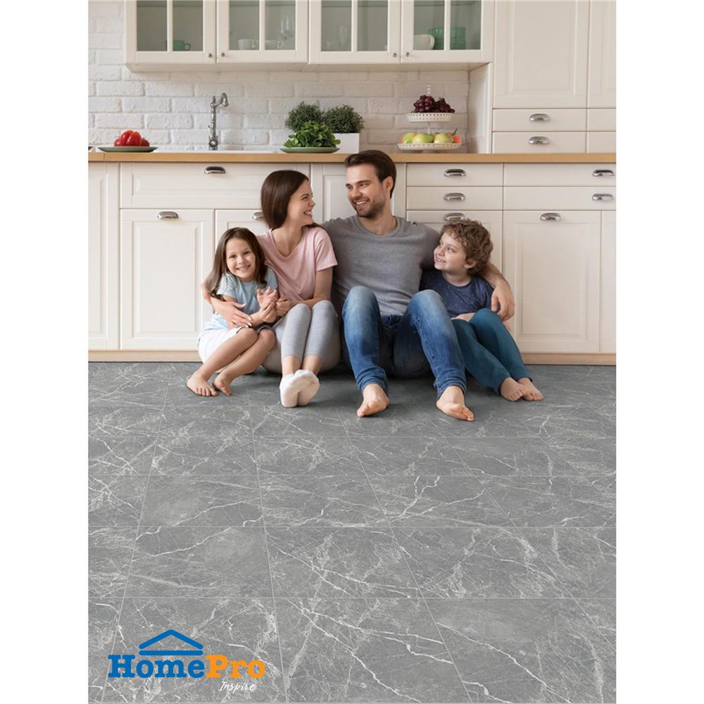 กระเบื้องพื้นพอร์ซเลน  16x16 นิ้ว COTTO เปโตร กริจิโอ เทา HYG PM 0.96 ตร.ม.