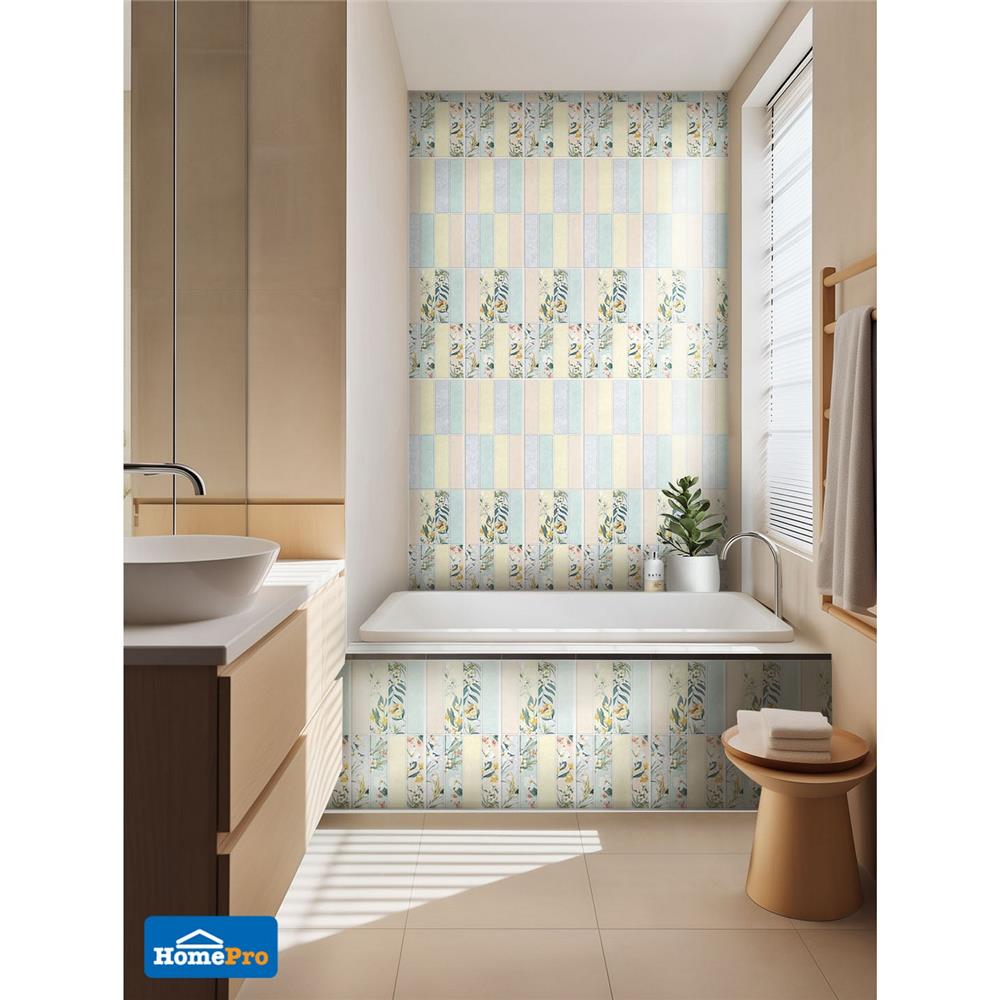 กระเบื้องผนัง 8x16 นิ้ว DURAGRES ทิงเกิ้ล เบจ A 1 ตร.ม.