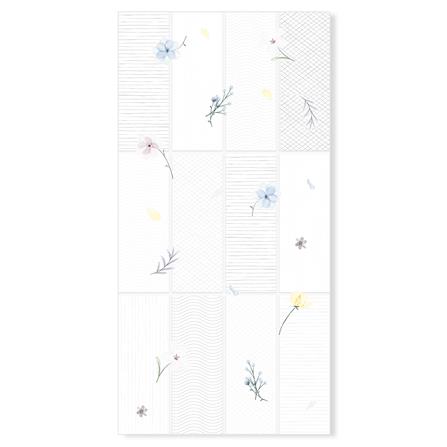 กระเบื้องผนัง 8x16 นิ้ว DURAGRES ไอโกะ ขาว A 1 ตร.ม._0