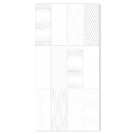 กระเบื้องผนัง 8x16 นิ้ว DURAGRES อากิ ขาว A 1 ตร.ม._0