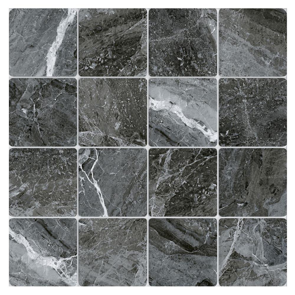 กระเบื้องพื้นพอร์ซเลน  16x16 นิ้ว COTTO แอตแลนติส เนโร ดำ HYG PM 0.96 ตร.ม.