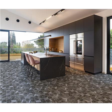 กระเบื้องพื้นพอร์ซเลน  16x16 นิ้ว COTTO แอตแลนติส เนโร ดำ HYG PM 0.96 ตร.ม._3