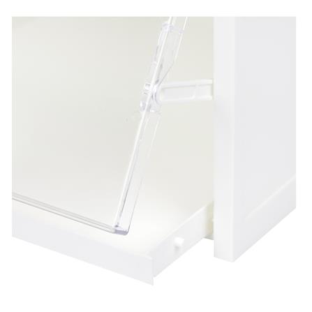 กล่องรองเท้าถาดเลื่อน STACKO DRAWER 31x36.2x21.5 ซม. สีขาว_4