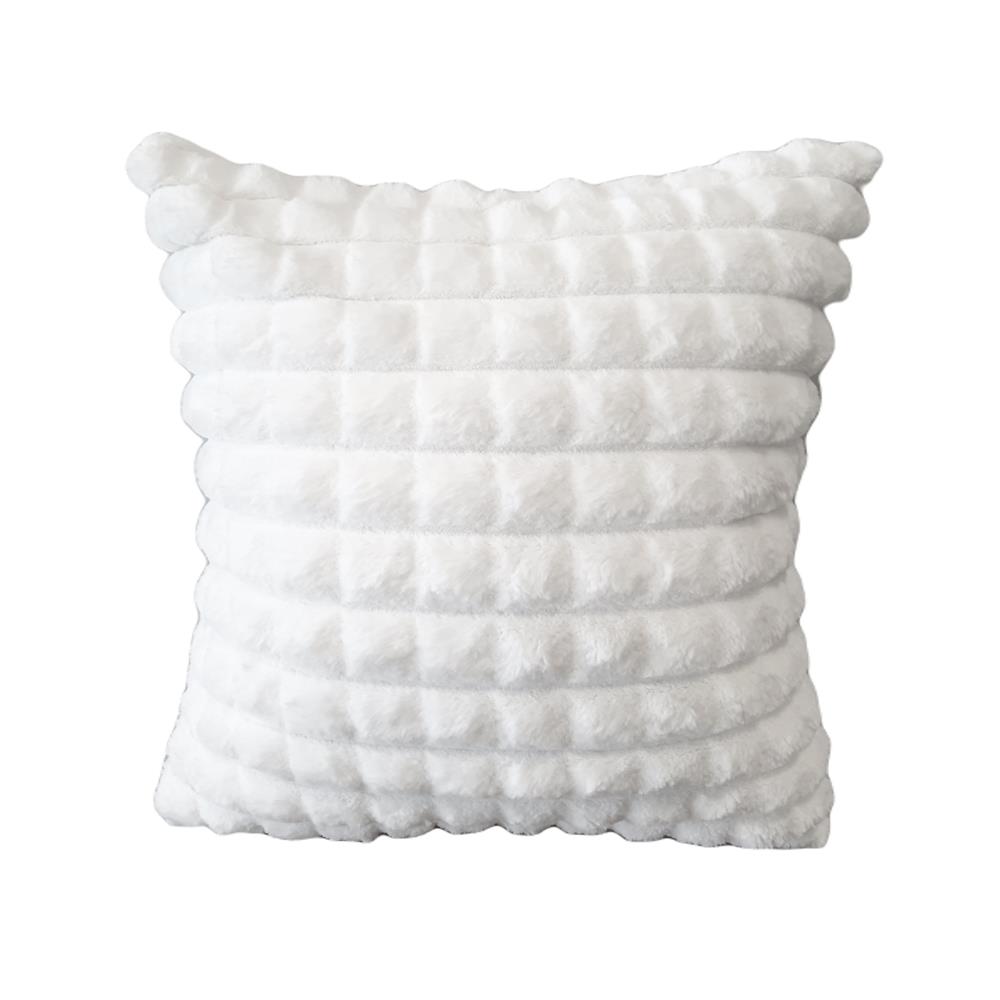 หมอนอิง HOME LIVING STYLE MILKY 18X18 นิ้ว สีขาว_1