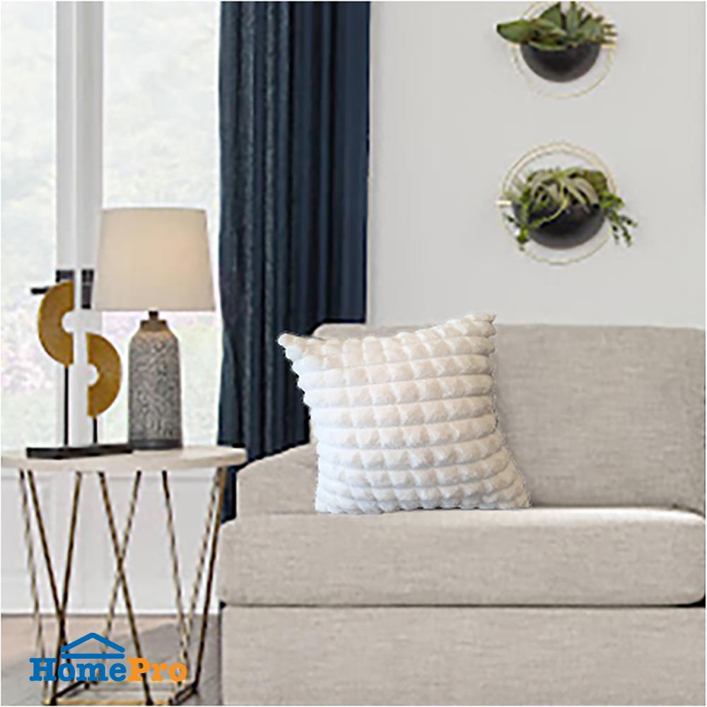 หมอนอิง HOME LIVING STYLE MILKY 18X18 นิ้ว สีขาว